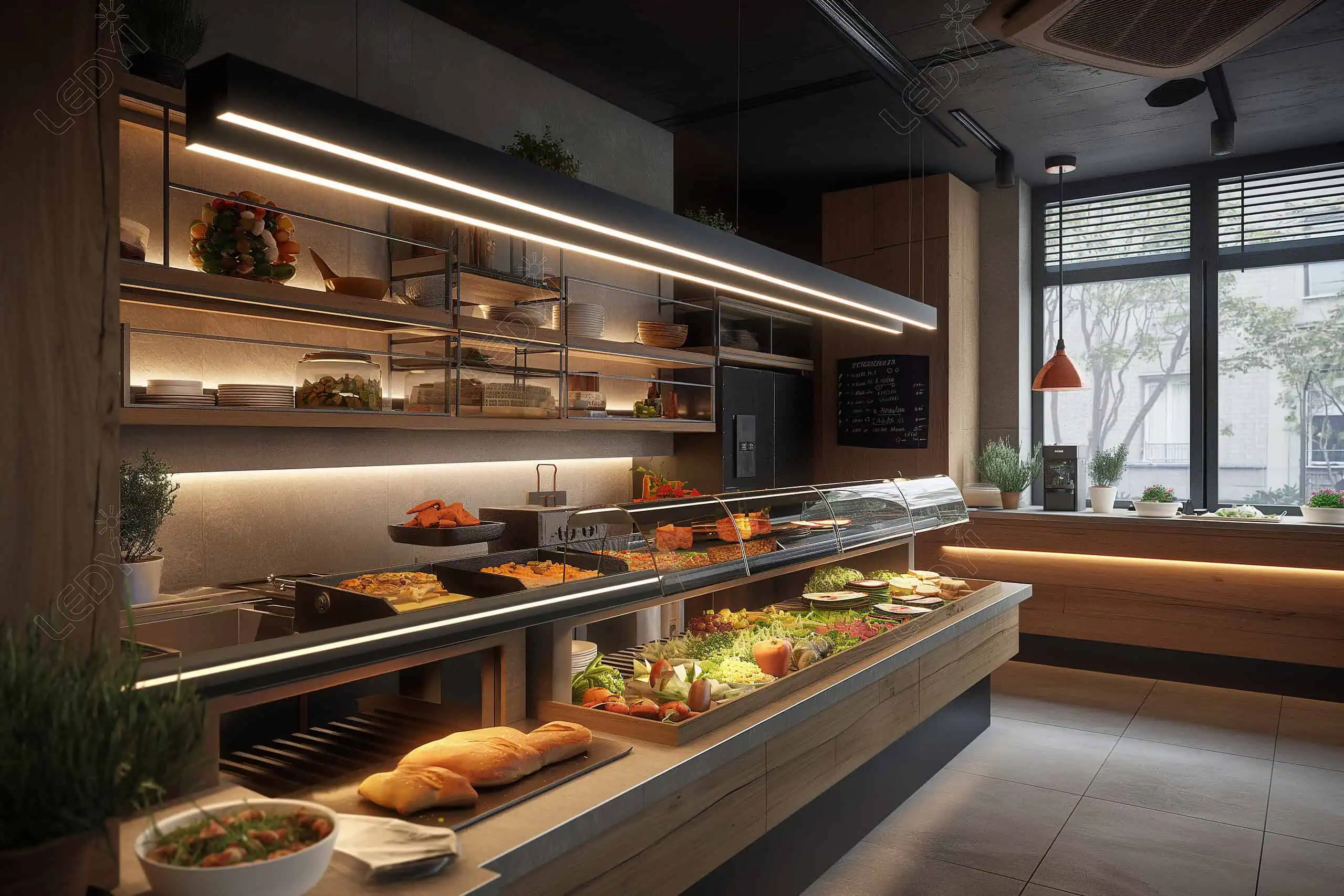 Lebens¬mittel¬beleuch¬tung